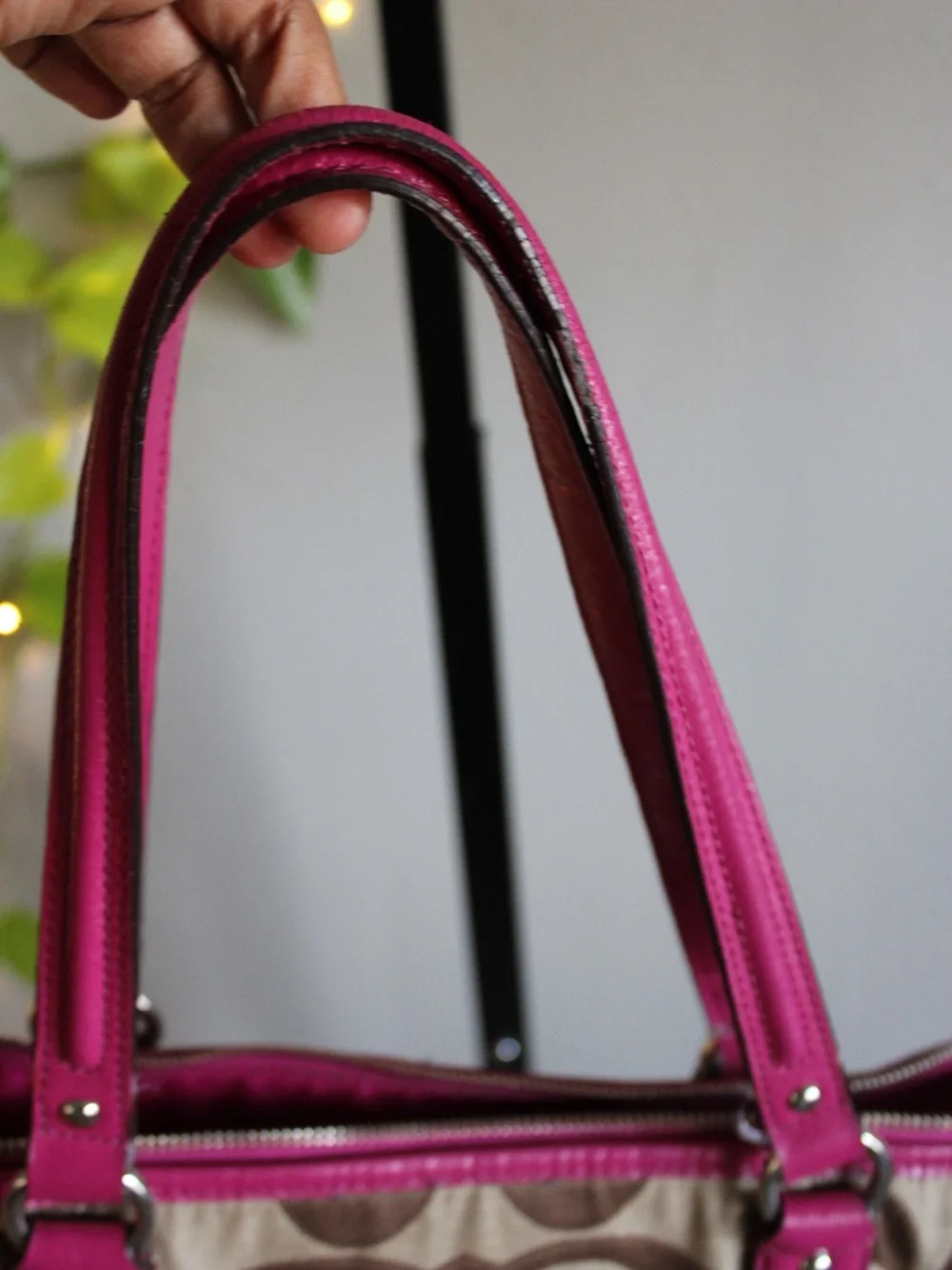 Coach signature canvas